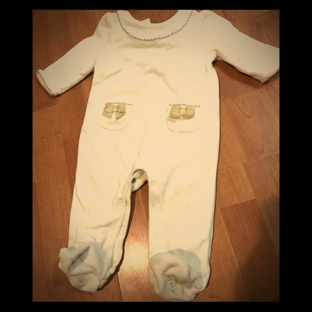 Janie and Jack formal onesie